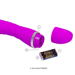Pretty Love Vibromasseur design Truda 19.5 x 3.5cm - Violet